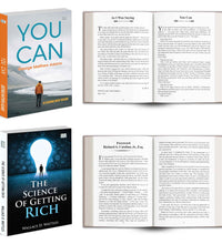 The Science of Getting Rich, As a Man Thinketh and You Can | Self Help and Motivation Book Combo | Wealth Mindset Success and Personal Growth Paperback Set