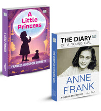 A Little Princess and The Diary of a Young Girl | Classic Literature and Inspirational Memoir Book Combo | Courage Hope Friendship and Life Lessons Paperback Set