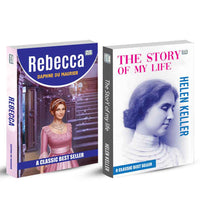 Rebecca and The Story of My Life | Classic Fiction and Inspirational Biography Book Combo | Mystery Courage Emotions and Life Lessons Paperback Set