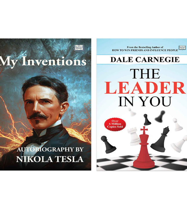 My Inventions And The Leader in You Book - Set of 2 | Inspiring Stories, Creative Thinking, Leadership Skills, Motivation & Personality Development Books