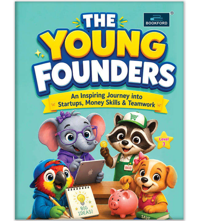 Young Founder and Hustlers Complete Set Level 3 | Kids Financial Literacy and Entrepreneurship Workbooks for Ages 6–15 | Money Management, Business Skills and Activity Books