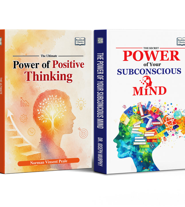 Power of Your Subconscious Mind the Secret and The Ultimate Power of Positive Thinking - Set of 2 Books for Self Improvement and Positive Thinking.