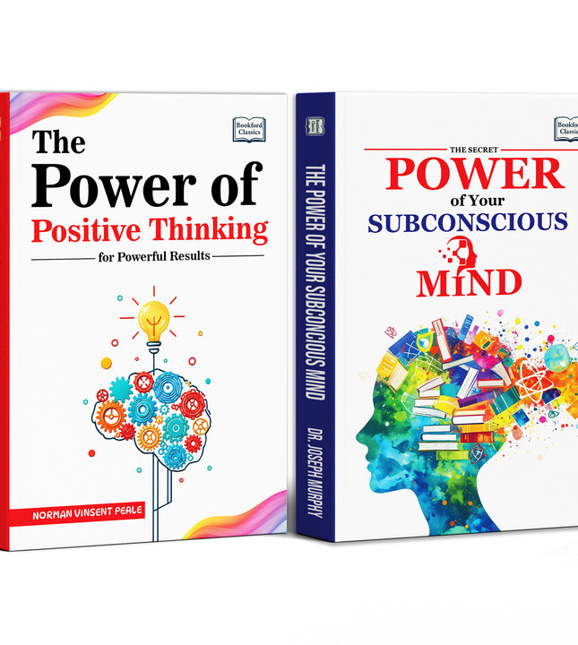 Power of Your Subconscious Mind the Secret and The Power of Positive Thinking and Powerful Results - Set of 2 Books for Success Mindset Age 6+ Yrs