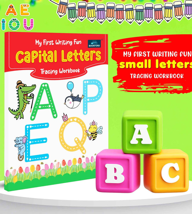 My First Writing Fun Capital Letters ABCTracing Workbook