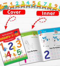 My First Writing Fun Tracing Workbook - Set Of 4 Books - Capital Letters, Small Letters, Numbers 1-10, And Lines And Curves - 3 Years To 4 Years ,