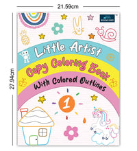 Little Artist Copy Coloring Book For Kids Set Of 4-coloring book for kids