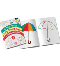 Little Artist Copy Coloring Book For Kids Set Of 4-coloring book for kids