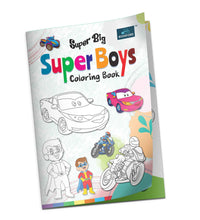Super Big Coloring Book - Super Boys For Kids