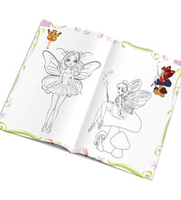 Super Big Fairy Coloring Book - Fairy Book For Kids