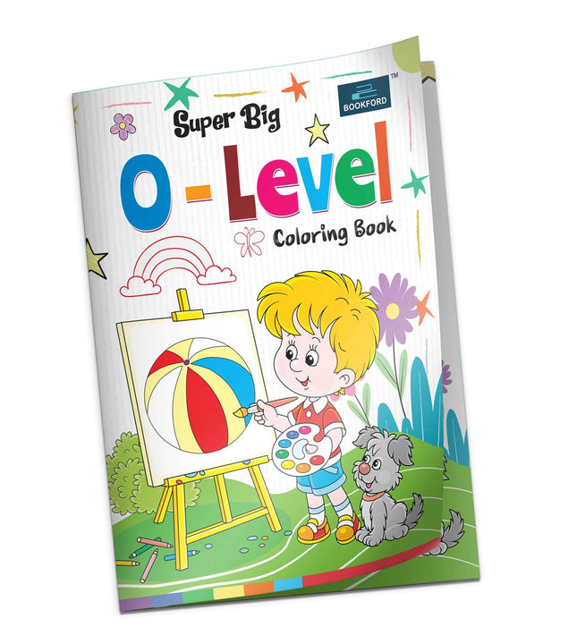 Super Big Coloring Book - O Level For Kids