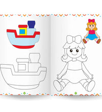 Super Big Coloring Book - O Level For Kids