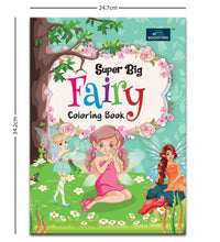 Super Big Coloring Book - Fairy And Kindergarten Book For Kids Set Of 2