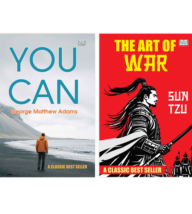 The Art of War by Sun Tzu And You Can by George Matthew Adams | Strategy, Motivation & Self-Improvement Books Combo | Inspirational English Paperback Set of 2