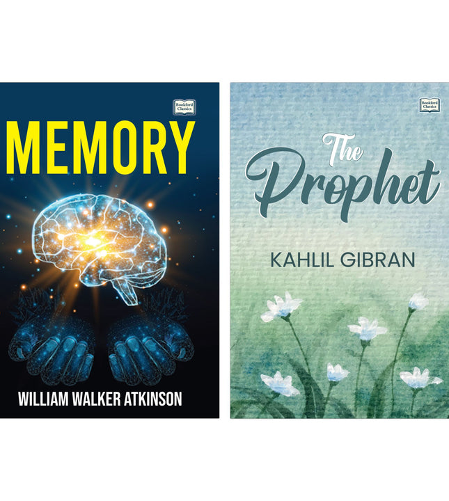 The Prophet And Memory: How to Develop, Train, and Use It - Set of 2 | Inspirational Philosophy and Memory Improvement Books.