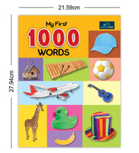 Learning Books for Kids (Set of 3) - My First 1000 Words, Young Minds Book Of Multiplication Tables & Young Minds English Kid's Primer