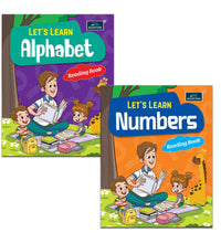 Early Learning Books for Kids (Set of 2) - Let's Learn Alphabet And Let's Learn Numbers