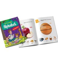 Early Learning Books for Kids (Set of 2) - Let's Learn Alphabet And Let's Learn Numbers