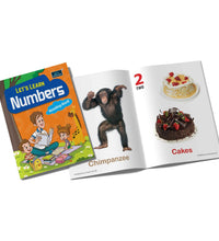 Early Learning Books for Kids (Set of 2) - Let's Learn Alphabet And Let's Learn Numbers