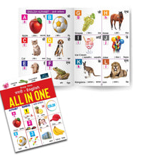 Marathi Books for Kids (Set of 3) - Marathi Akshar Mala , Marathi Akshar Lekhan And Young Minds Marathi - English All In One- kids books