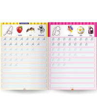 Practice Book Of 5-in-One Cursive Writing - Master The Art Of Beautiful Handwriting