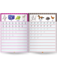Practice Book Of 5-in-One Cursive Writing - Master The Art Of Beautiful Handwriting