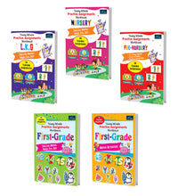 Kids Book of Practice Assignments (Set of 5) - Hindi , English , Maths , EVS And Art