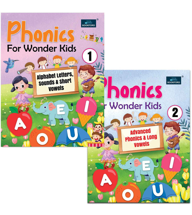 Phonics For Wonder Kids (Set of 2) - Lay the Foundation for Reading and Language Skills
