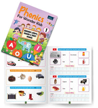 Phonics For Wonder Kids (Set of 2) - Lay the Foundation for Reading and Language Skills
