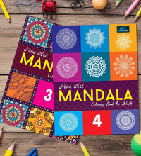Fine Art Mandala Coloring Book for Adults - Set of 2 | Part 3 & 4 | A Stunning Collection of Detailed Mandala Designs to Help You Unwind and Enhance Creativity