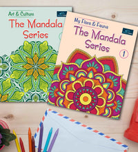 My Flora & Fauna and Art & Culture Mandala Series ( set of 2 ) - Relaxing, Creative, Tranquil, and Refreshing