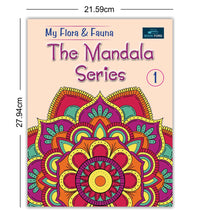 My Flora & Fauna and Art & Culture Mandala Series ( set of 2 ) - Relaxing, Creative, Tranquil, and Refreshing
