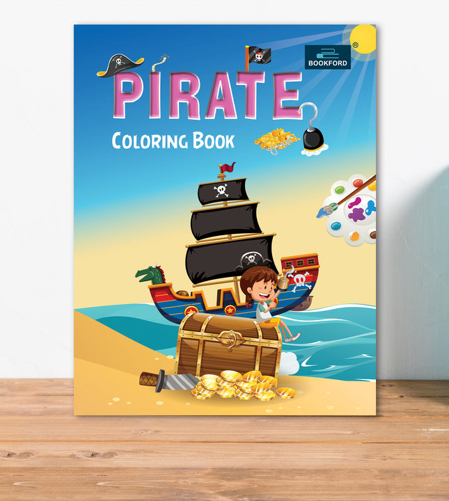 Pirate Coloring Book For Kids