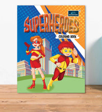 Super Heroes Coloring Book For Kids
