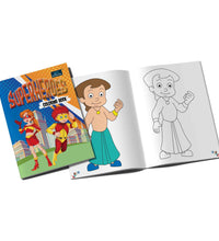 Super Heroes Coloring Book For Kids