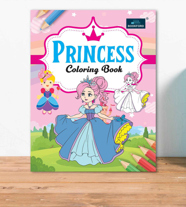 Princess Coloring Book For Kids