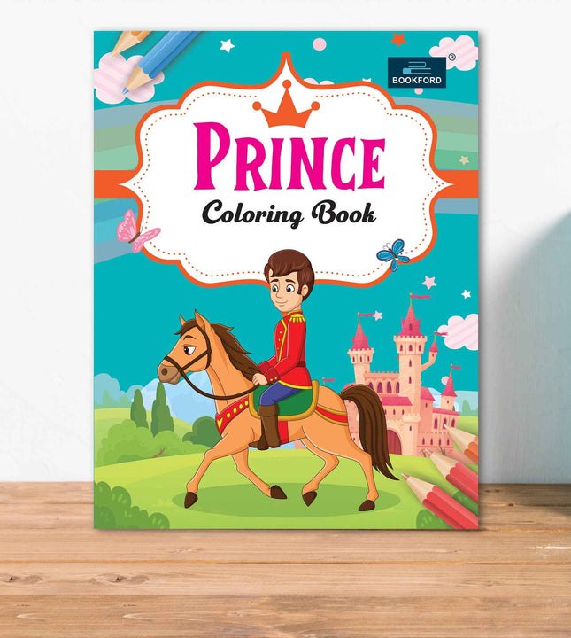 Prince Coloring Book For Kids
