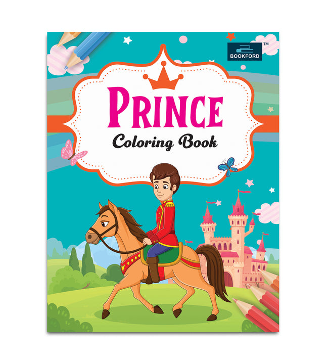Prince Coloring Book For Kids