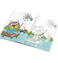 Cartoon Copy Coloring Book -Part 1 Coloring Book For Kids