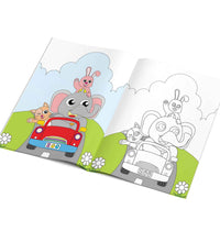 Cartoon Copy Coloring Book Part 2 -Coloring Book For Kids