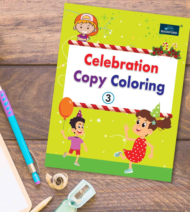 Celebration Copy Coloring Book Part 3 -Coloring Book For Kids