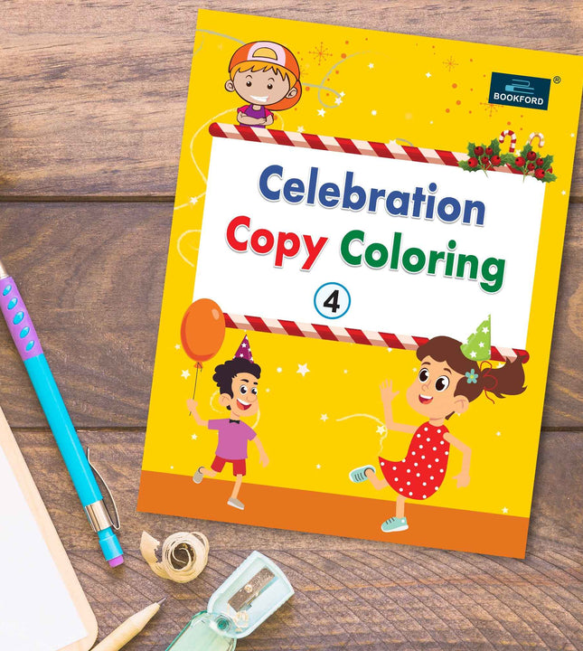 Celebration Copy Coloring Book Part 4- Coloring Book For Kids