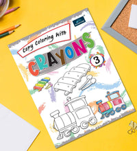 Copy Coloring With Crayons Book Part 3 -Coloring Book For Kids