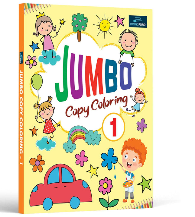 Jumbo Copy Coloring Book Part 1 -Coloring Book For Kids