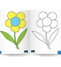 Jumbo Copy Coloring Book Part 1 -Coloring Book For Kids