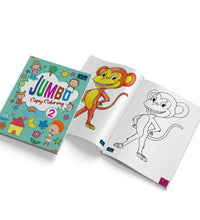 Jumbo Copy Coloring Book Part 2 -Coloring Book For Kids