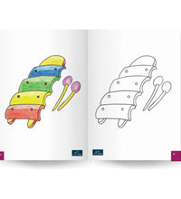 Jumbo Copy Coloring Book Part 2 -Coloring Book For Kids