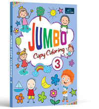 Jumbo Copy Coloring Book Part 3- Coloring Book For Kids