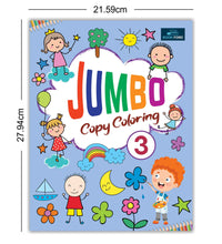 Jumbo Copy Coloring Book Part 3- Coloring Book For Kids
