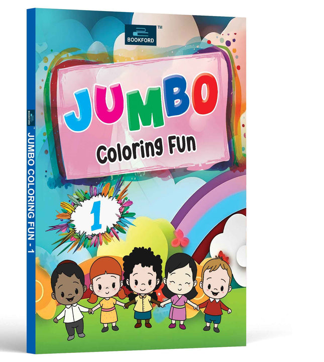 Jumbo Coloring Fun Book Part 1 Coloring Book For Kids