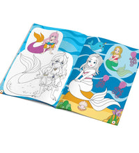Sparkling Mermaid Copy Coloring Book - Part 2 For Kids
